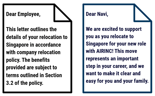 Assignee Letters