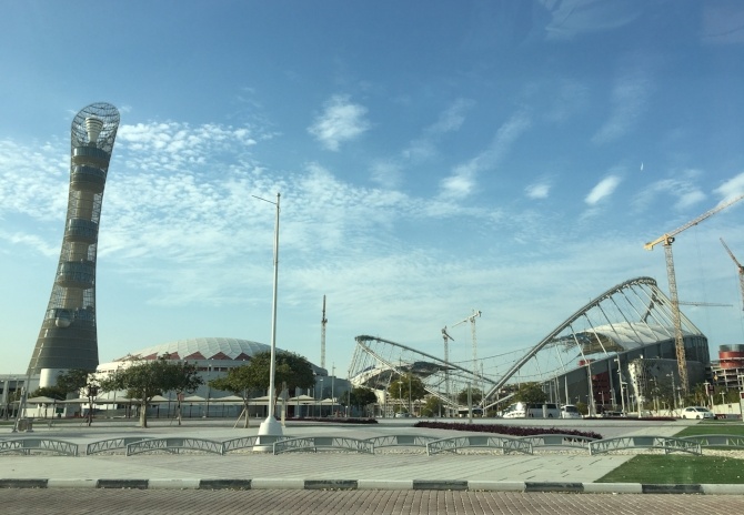 Doha, Qatar as seen during AIRINC's recent on-site survey. Photo taken by AIRINC surveyor Omar Tarabishi.