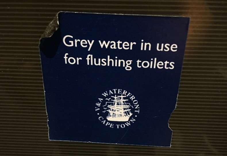 Grey water usage promoted across Cape Town in midst of crisis.
