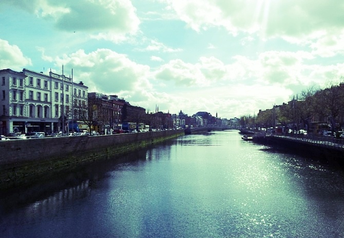 Dublin, Ireland, as seen during AIRINC's recent on-site cost of living survey.