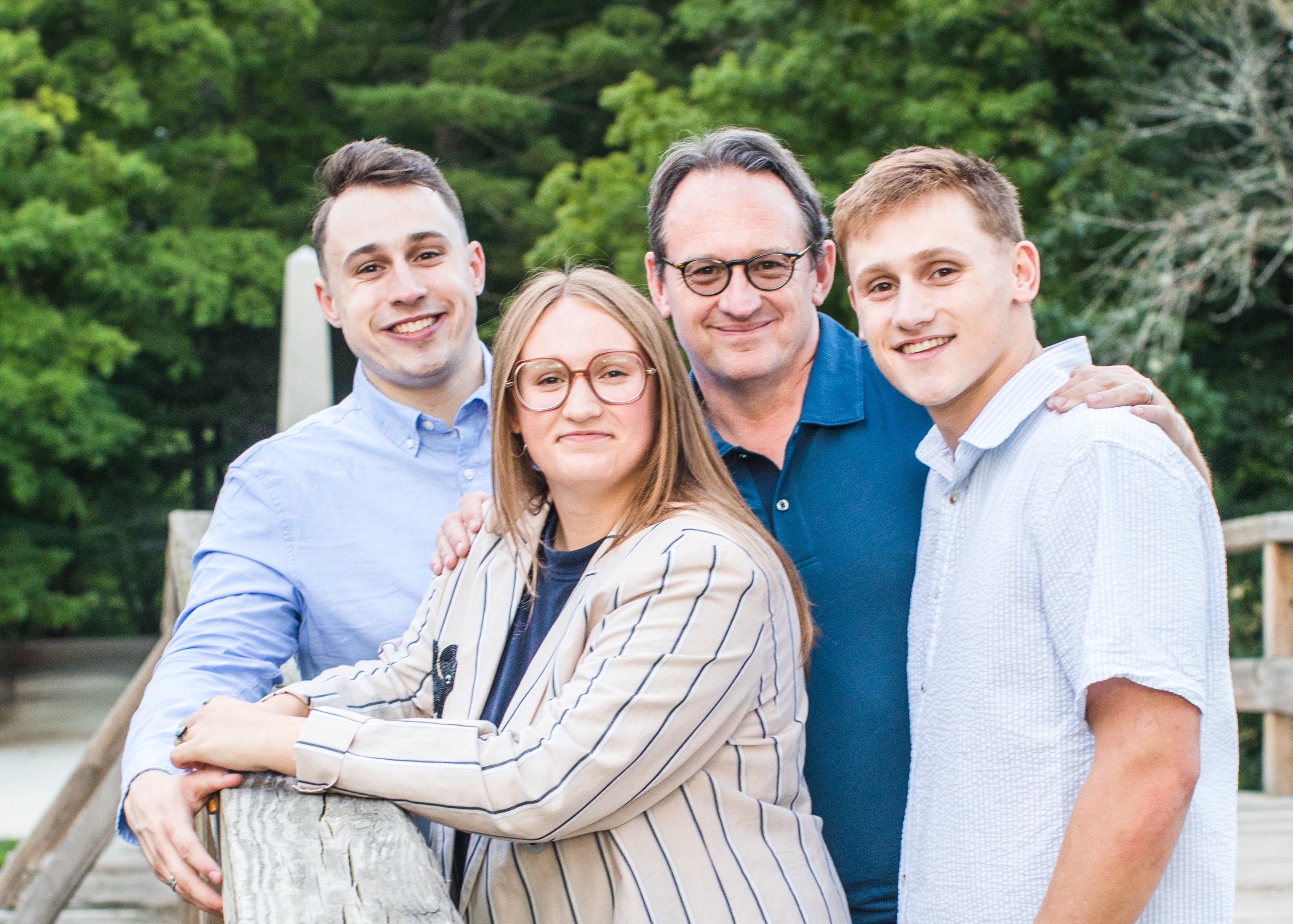 Jeff Hawk and family