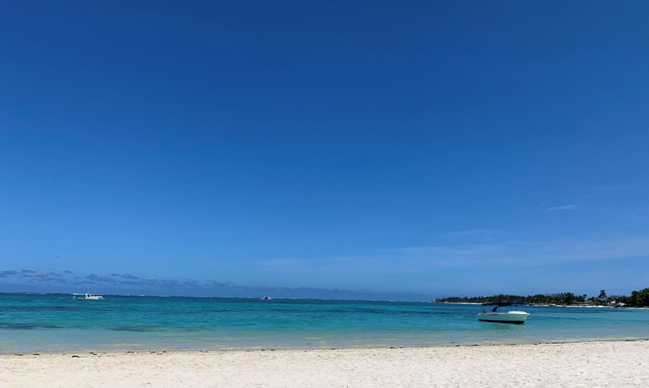 Image of a Mauritian beach 