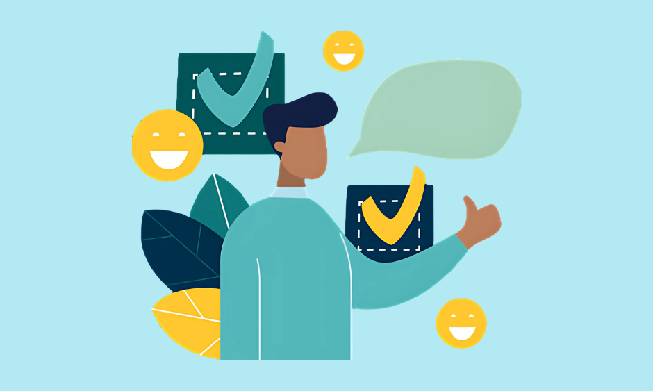 image of a character expressing options