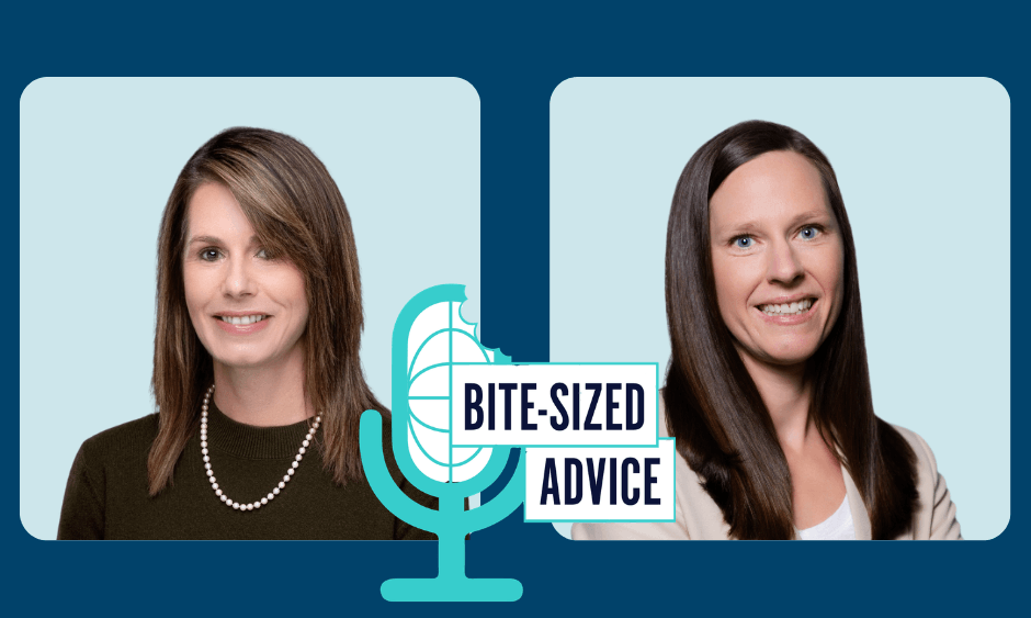 Image of the presenters on the Bite-Sized video