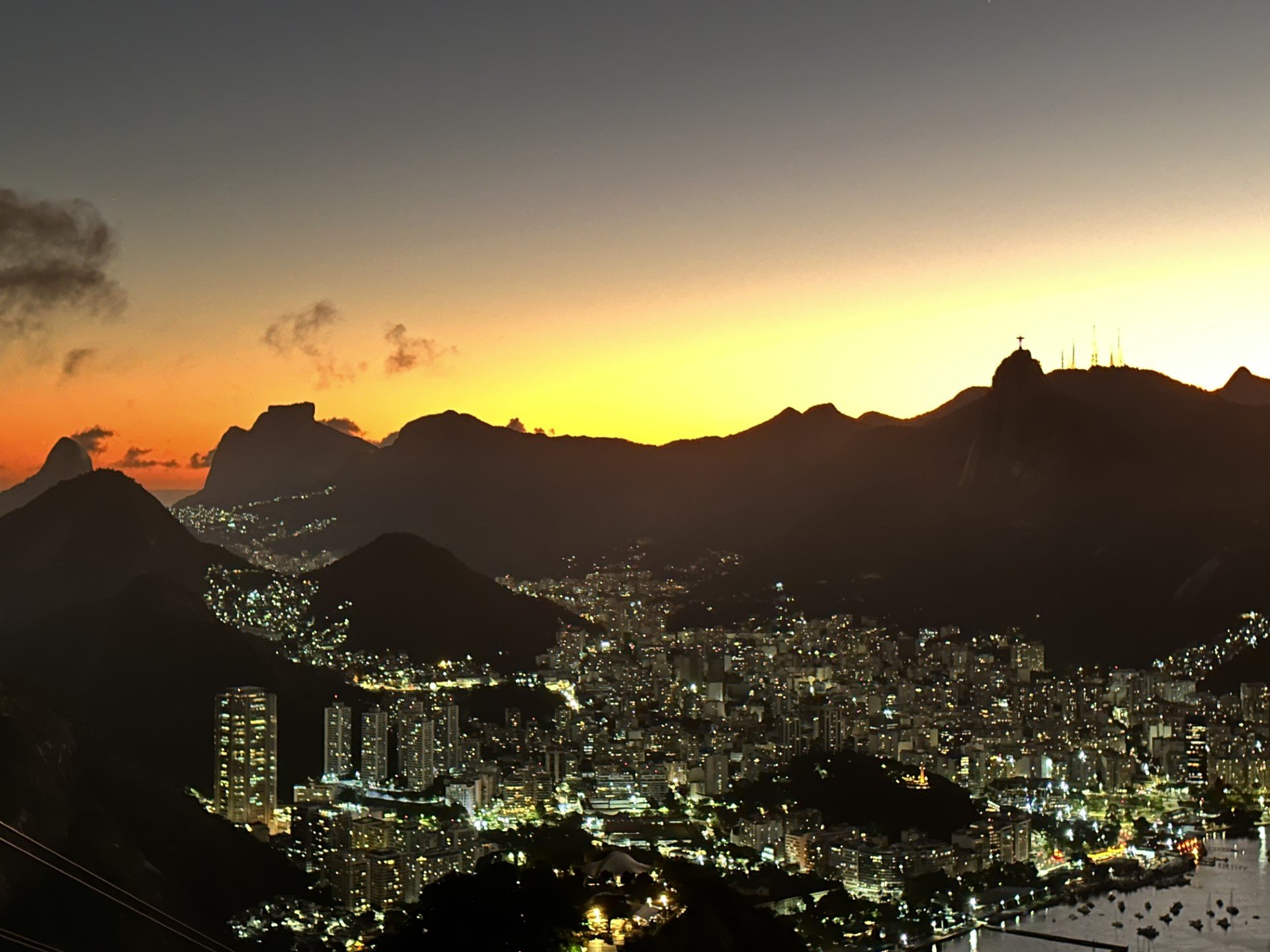 Image of rio at night