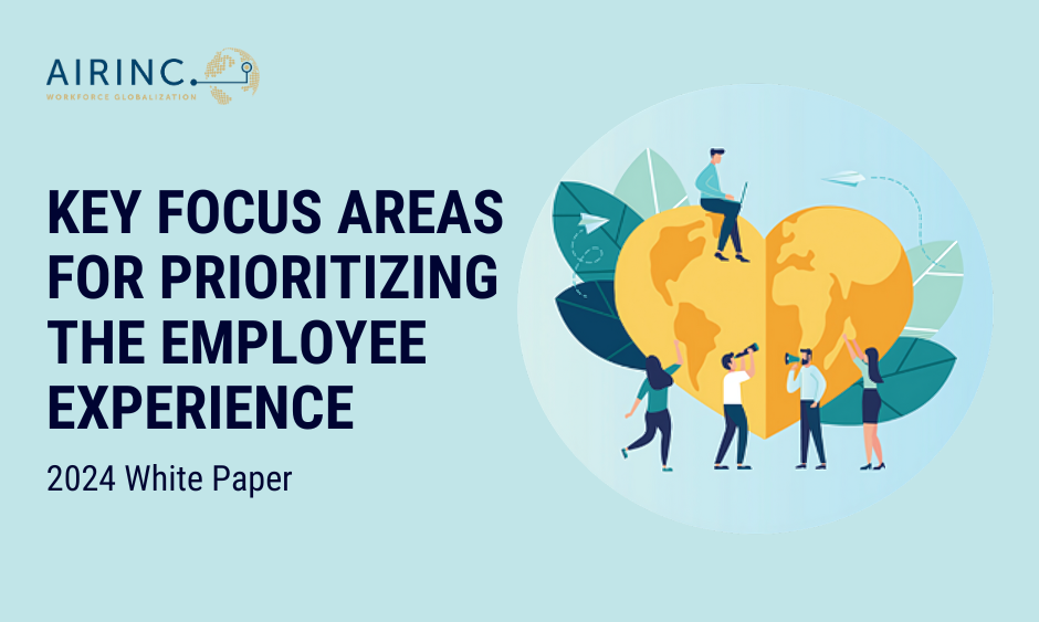 image of the AIRINC employee experience white paper 2024